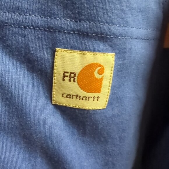 Carhartt Men's 2XL Flame Resistant Force Loose Fit Lightweight Long-Sleeve - Picture 3 of 4